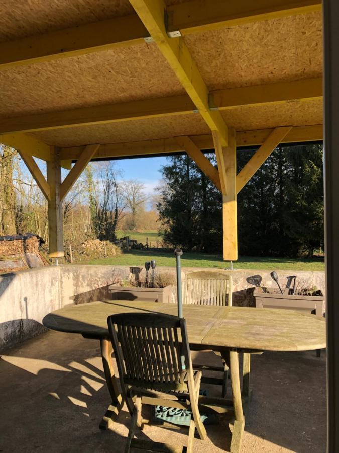 Le Logis Du Gast Chambre Verte Le Gast Exterior foto